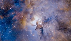 Preview wallpaper stars, glow, milky way, space, nebula