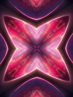 240x320 Wallpaper stars, glow, pattern, abstraction