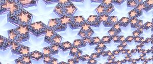 Preview wallpaper stars, intersection, relief, abstraction