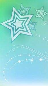 Preview wallpaper stars, lines, background, light, figures