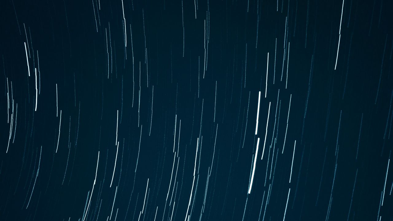 Wallpaper stars, long exposure, distortion, stripes