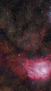 Preview wallpaper stars, nebula, bright, glow, space