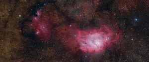 Preview wallpaper stars, nebula, bright, glow, space