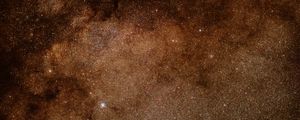 Preview wallpaper stars, nebula, brown, space