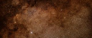 Preview wallpaper stars, nebula, brown, space