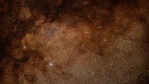 Preview wallpaper stars, nebula, brown, space