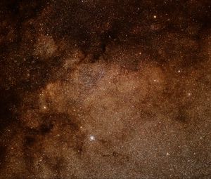 Preview wallpaper stars, nebula, brown, space