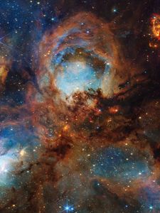 Preview wallpaper stars, nebula, glitter, space