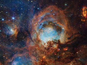 Preview wallpaper stars, nebula, glitter, space