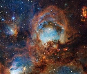 Preview wallpaper stars, nebula, glitter, space