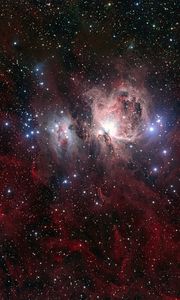 Preview wallpaper stars, nebula, glow, dark, space