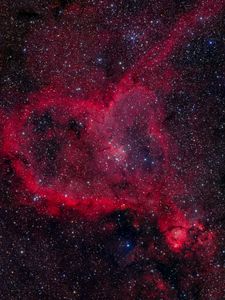 Preview wallpaper stars, nebula, glow, space, galaxy