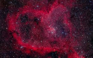 Preview wallpaper stars, nebula, glow, space, galaxy