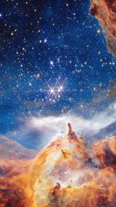 Preview wallpaper stars, nebula, shine, bright, space