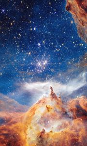 Preview wallpaper stars, nebula, shine, bright, space