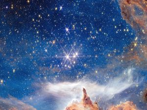 Preview wallpaper stars, nebula, shine, bright, space