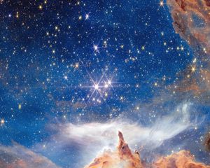 Preview wallpaper stars, nebula, shine, bright, space