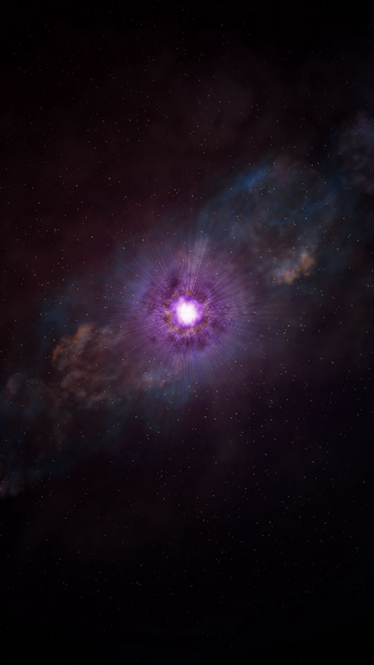 540x960 Wallpaper stars, nebula, space, galaxy