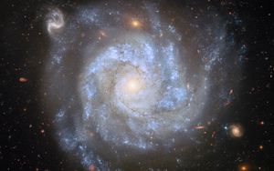 Preview wallpaper stars, nebula, space, spiral