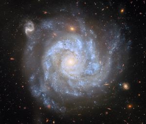 Preview wallpaper stars, nebula, space, spiral