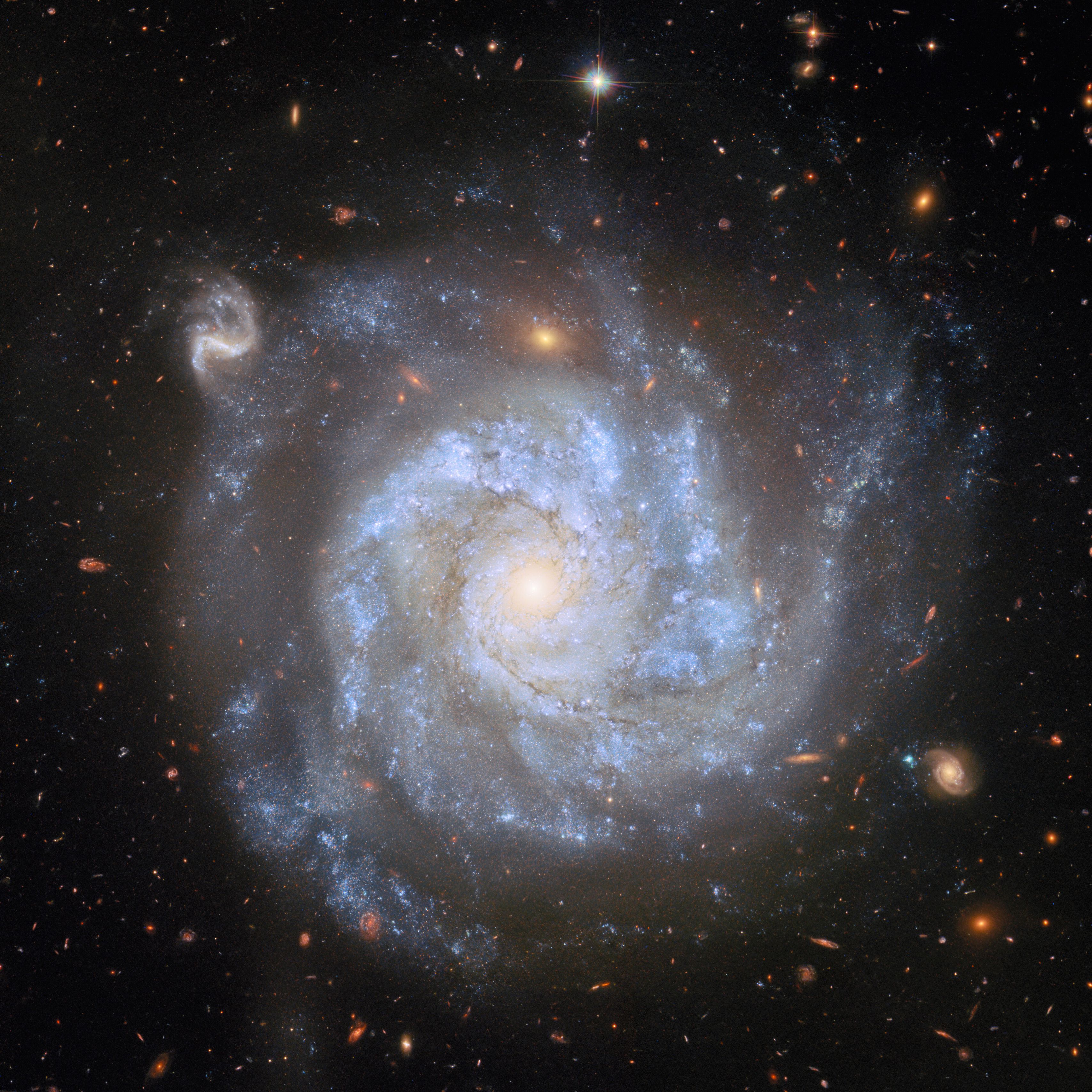 3415x3415 Wallpaper stars, nebula, space, spiral
