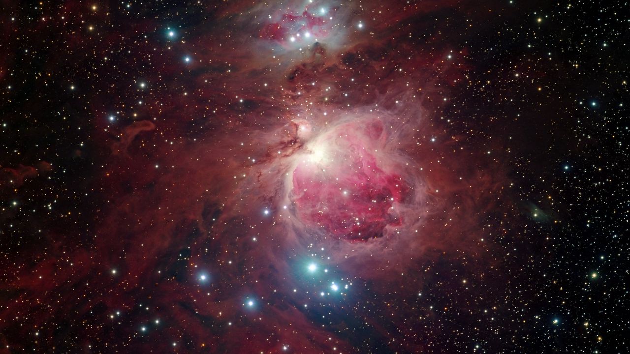 Wallpaper stars, nebula, space, dark hd, picture, image