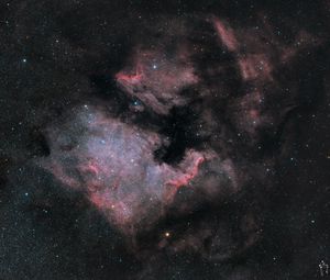 Preview wallpaper stars, nebula, space, dark, starry sky