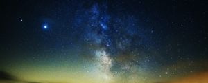 Preview wallpaper stars, nebula, starry sky, night
