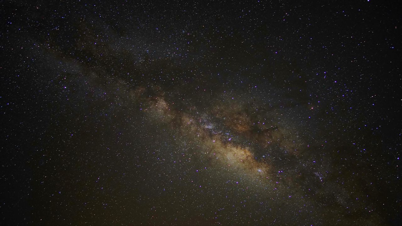 Wallpaper stars, nebula, starry sky, space