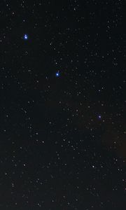 Preview wallpaper stars, night, dark, starry sky