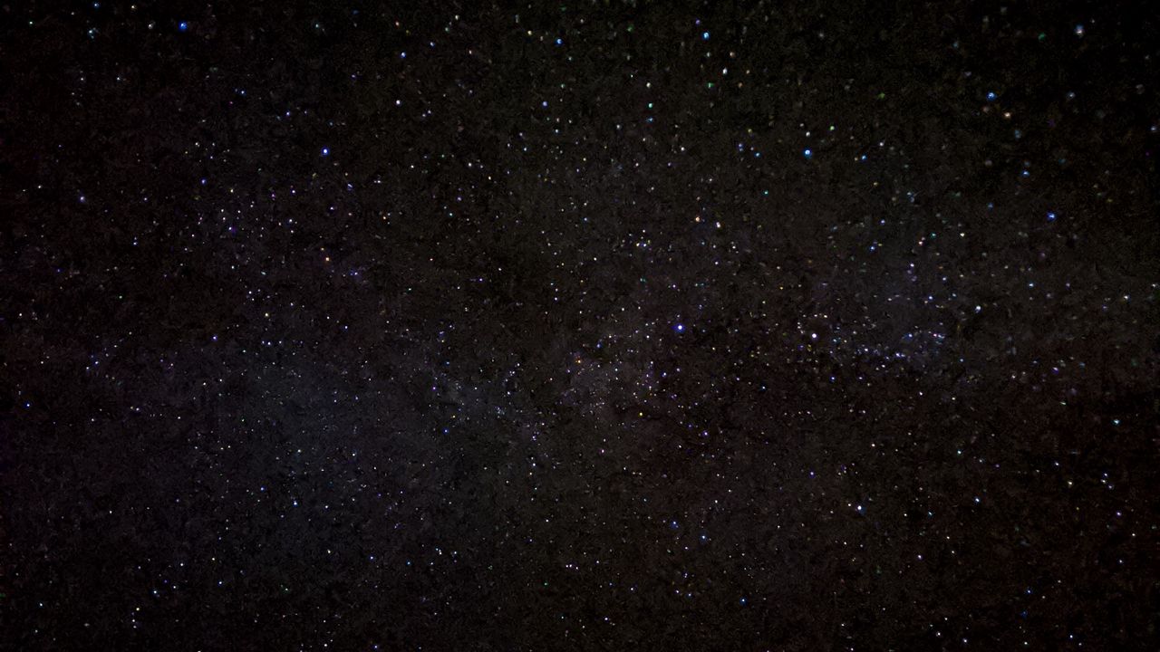 Wallpaper stars, night, starry sky, black, glow