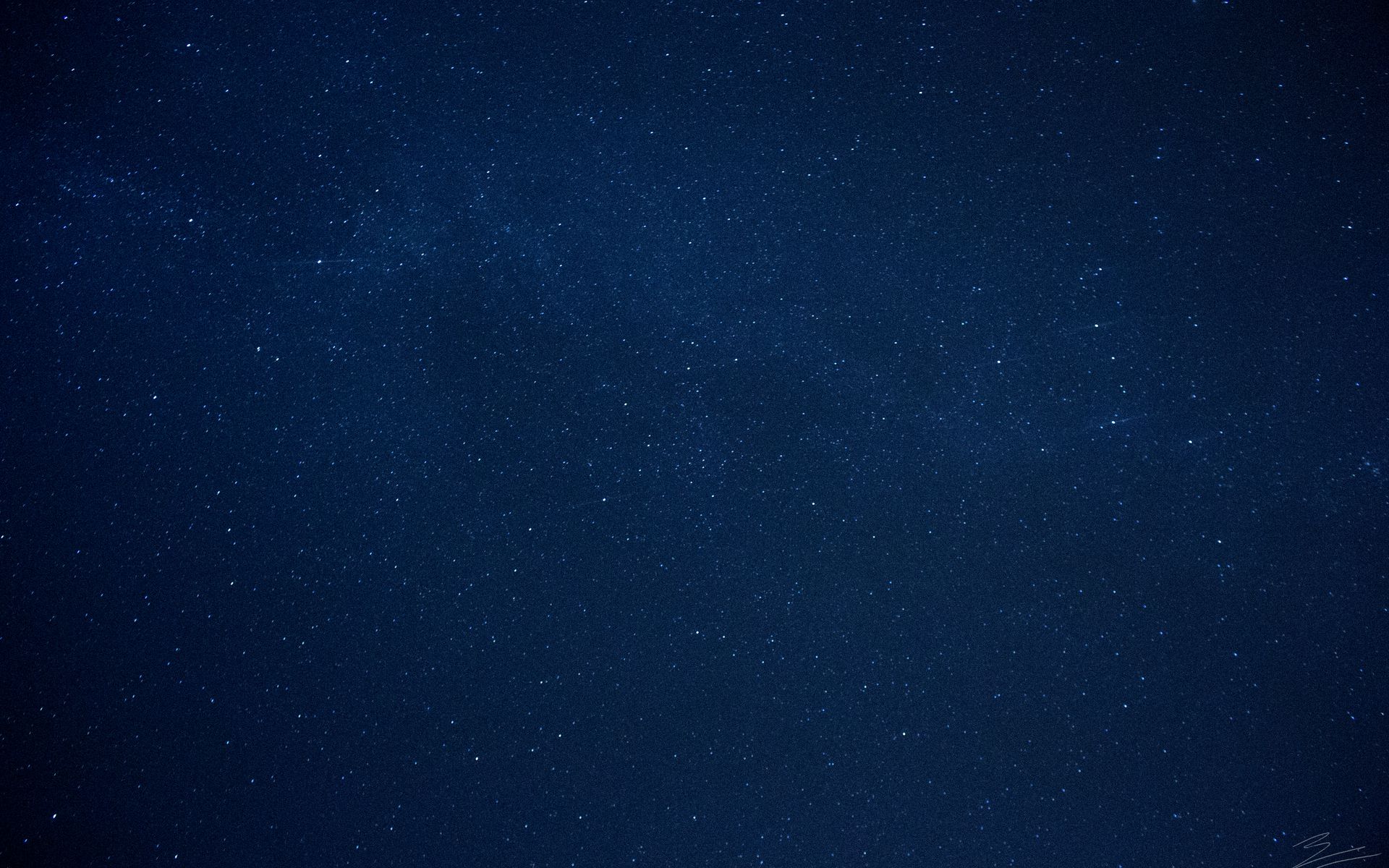 1920x1200 Wallpaper stars, night, starry sky, blue, dark
