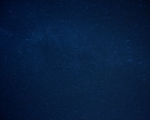 Preview wallpaper stars, night, starry sky, blue, dark