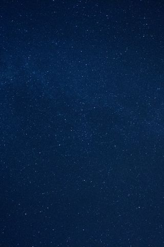 320x480 Wallpaper stars, night, starry sky, blue, dark
