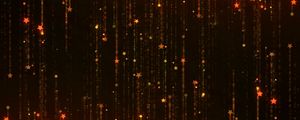 Preview wallpaper stars, pattern, falling, stargazing, glowing, festive, new year mood