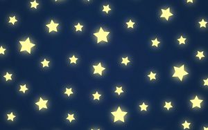 Preview wallpaper stars, pattern, shine, blue, background