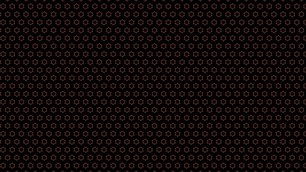 Wallpaper stars, pattern, small, brown, black background, geometric