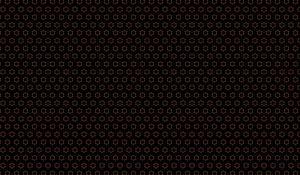 Preview wallpaper stars, pattern, small, brown, black background, geometric