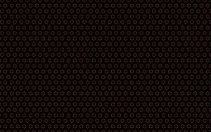 Preview wallpaper stars, pattern, small, brown, black background, geometric