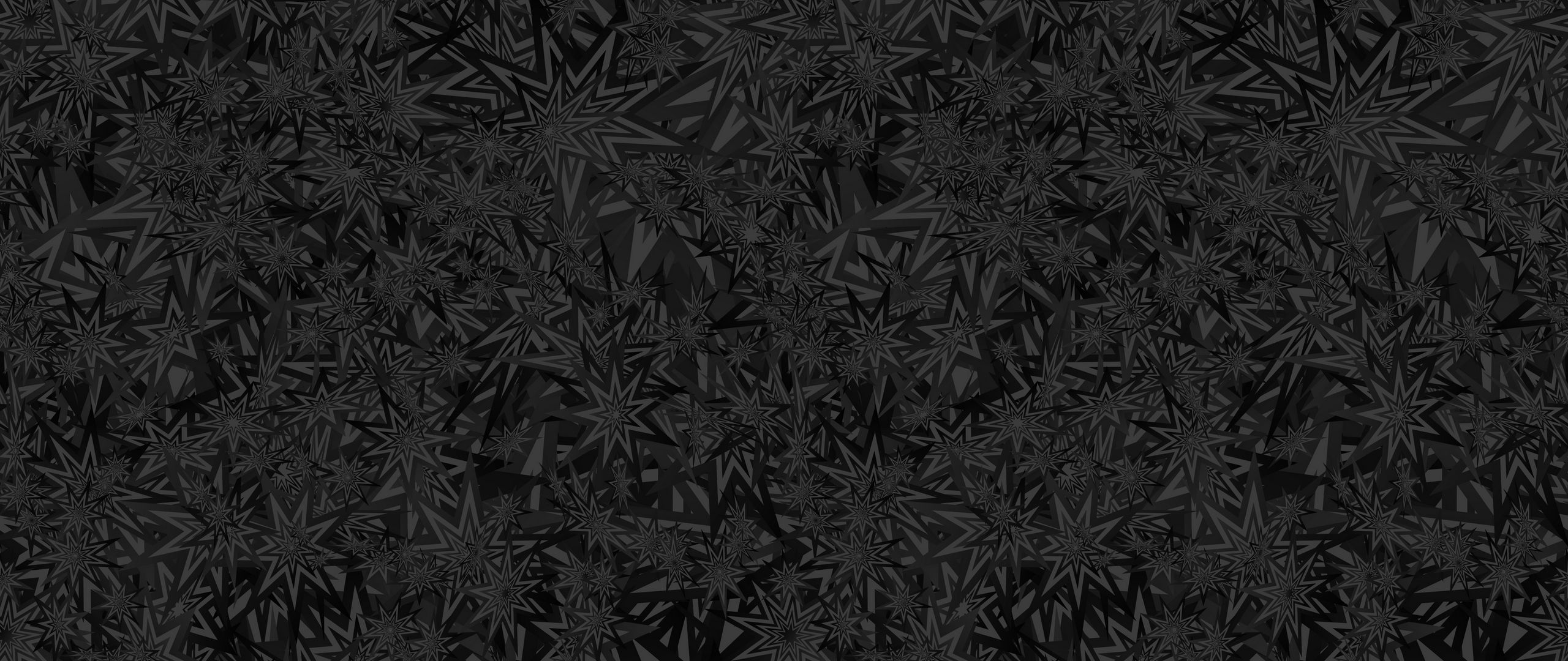 Download wallpaper 2560x1080 stars, patterns, black, texture, ornament ...