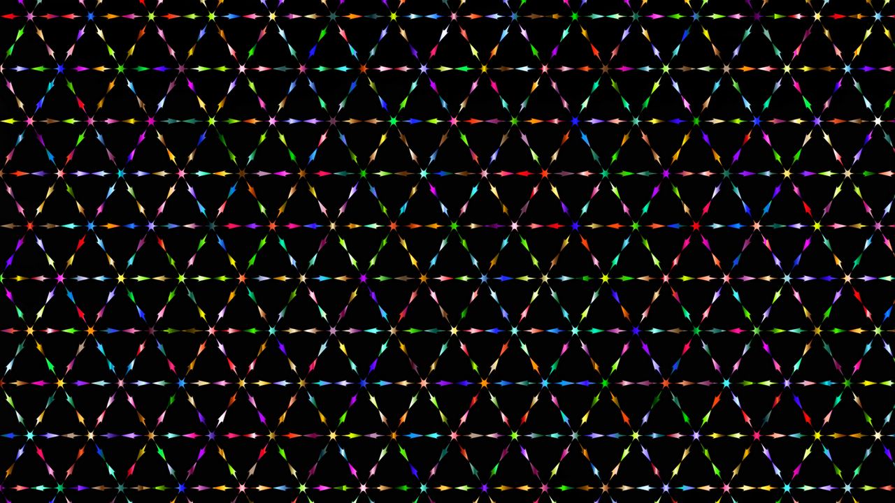 Wallpaper stars, shine, multicolor, prismatic, chromatic