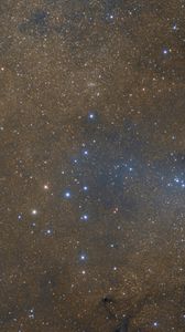 Preview wallpaper stars, sky, constellation, space, galaxy, nebula, dark