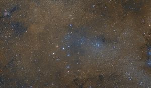 Preview wallpaper stars, sky, constellation, space, galaxy, nebula, dark