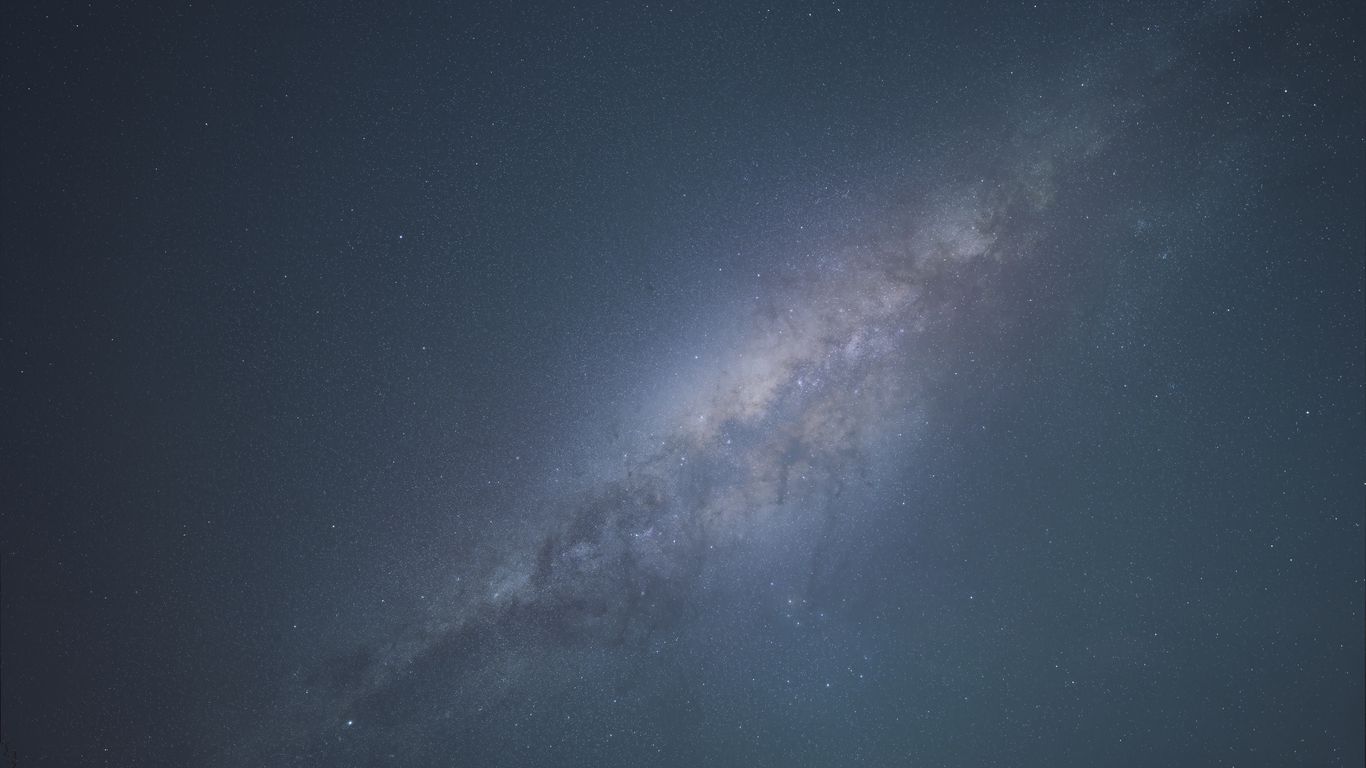 1366x768 Wallpaper stars, sky, space, nebula