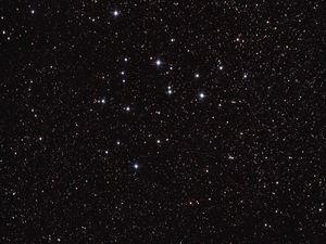 Preview wallpaper stars, space, constellations, glow, black