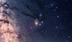Preview wallpaper stars, space, glow, constellation