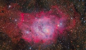 Preview wallpaper stars, space, nebula, glow