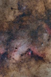 Preview wallpaper stars, sparkles, nebula, space, dark