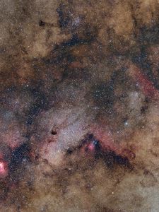 Preview wallpaper stars, sparkles, nebula, space, dark