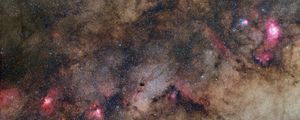 Preview wallpaper stars, sparkles, nebula, space, dark